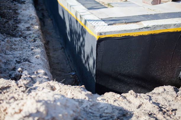 Professional Crawl Space Encapsulation technician working in Woodland, MI